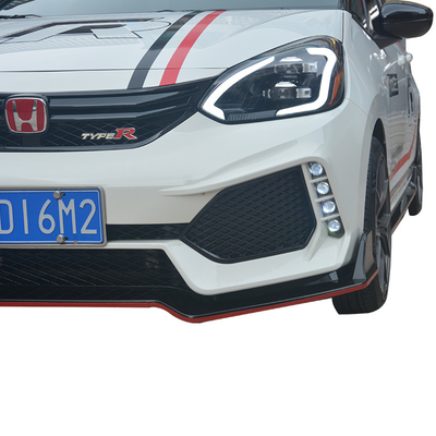 شفة ممتص الصدمات الأمامية للسيارة Body Kit لعام 2018 Honda Fit