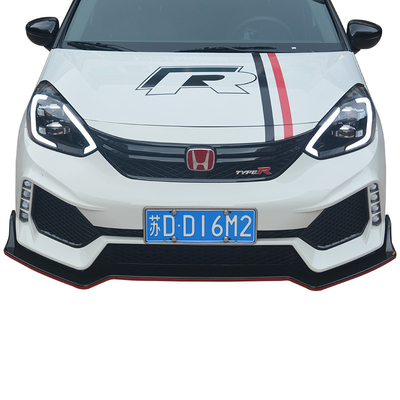 شفة ممتص الصدمات الأمامية للسيارة Body Kit لعام 2018 Honda Fit